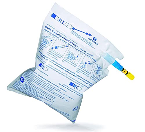 Zestaw 4 jednorazowych eterylotestów - Le Ball - 0,5g/l - Norma NF - obrazek 5