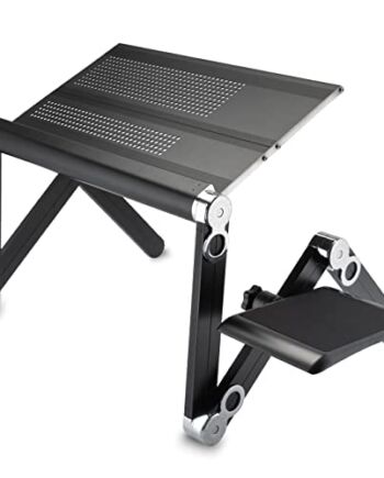 good2have – The ONE – bardzo wysokiej jakości stojak na laptopa z aluminium, z regulacją wysokości, zapewnia komfortową i zdrową pracę i surfowanie – stojak na laptopa o przekątnej 17 cali (stojak na laptopa)