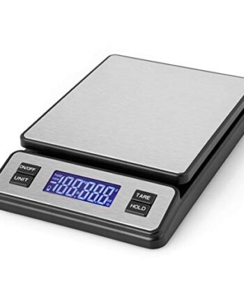 Orbegozo Cyfrowa waga kuchenna PC 3100, duża pojemność do 40 kg, powie