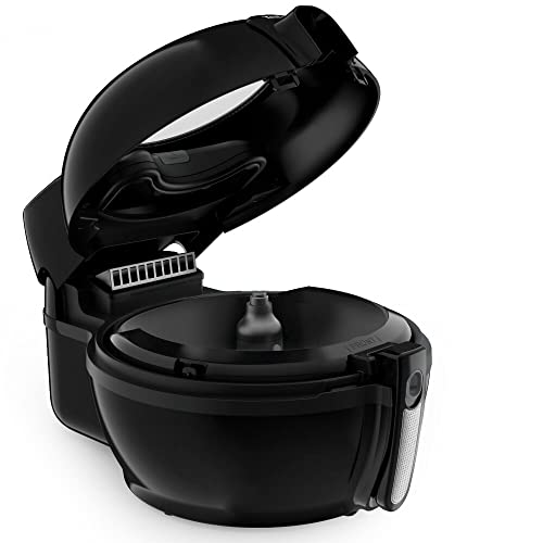 Tefal FZ7738 ActiFry Genius+ frytkownica na gorące powietrze | 1500 W | pojemność: 1,2 kg | timer | 9 automatycznych menu | system mieszania | 43,3 x 30,3 x 23,8 cm | kolor czarny - obrazek 2