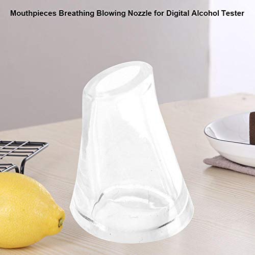 KIMISS 20/30/50 sztuk Ustniki do testera alkoholu Ustniki do oddychania Ustniki do oddychania do cyfrowego alkomatu Alkomat (50 szt.) - obrazek 6