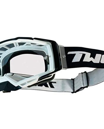 TWO-X ATOM gogle crossowe czarne MX Downhill Enduro okulary przezroczyste