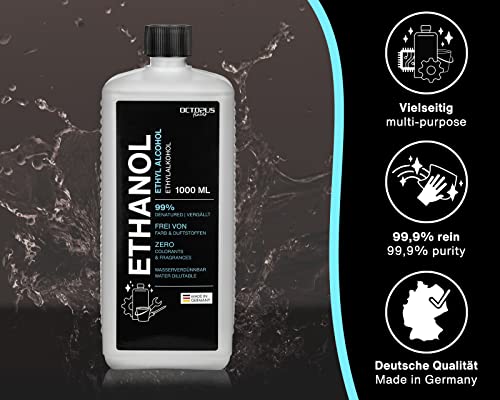 Octopus 1 litr etanolu, alkoholu etylowego 642, 99% denaturowany 1% MEK - obrazek 7
