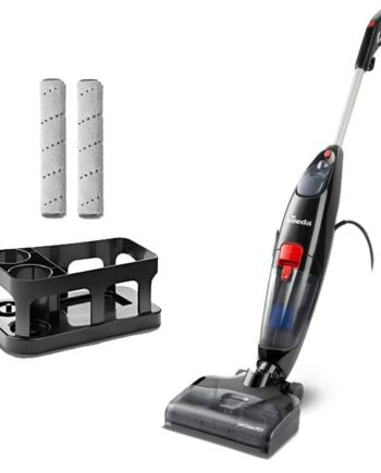 Vileda Jetclean Pet Odkurzacz Myjący, Czarny/Czerwony, 31,30 x 25,80 x 89,00 cm