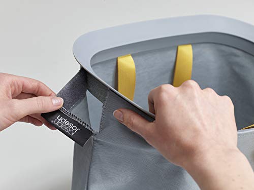 Joseph Joseph 50003 Tota 90-litrowy kosz oddzielający pranie – szary - obrazek 12