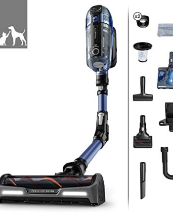 Rowenta RH99C0 X-Force Flex 14.60 Aqua, odkurzacz akumulatorowy, czarny/niebieski, pojemność 0,9 l