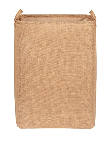 WENKO Kosz na pranie Juna okrągły, kosz na pranie z dwoma uchwytami, 7 - obrazek 6