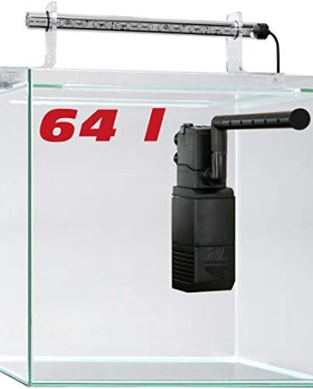 sera Scaper Cube 64 l zestaw startowy – kompaktowe akwarium (64 l) jako kompletny zestaw z filtrem wewnętrznym i oświetleniem LED