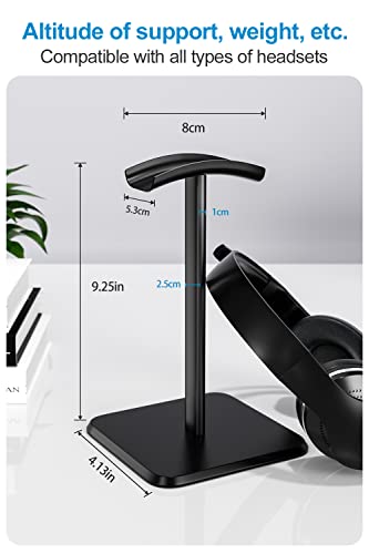 Newaner Uchwyt na słuchawki, stojak na słuchawki z antypoślizgowym sil - obrazek 3
