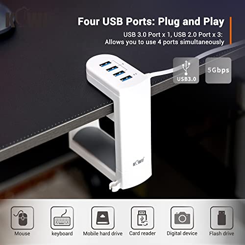 KIWIFOTOS Stojak na słuchawki z obrotowym wieszakiem na słuchawki o 36 - obrazek 8