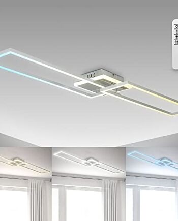 Lampa sufitowa LED B.K.Licht 40 Watt I odchylana I płynna regulacja te