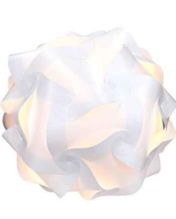 kwmobile DIY Puzzle Lampa XL Klosz - sufitowa lampa wisząca, części kl