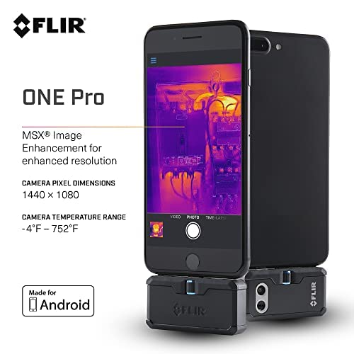 Flir FLIR One Pro Termowizyjna Kamera do Urządzeń z Systemem Android USB-C, Czarny - obrazek 10