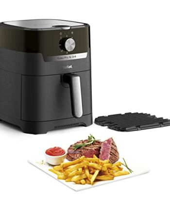 Tefal Easy Fry Frytkownica Beztłuszczowa, Czarny, XL