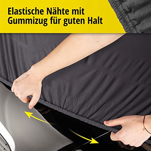 Walser Plandeka samochodowa klasy premium, miękka, oddychająca, w pełni przepuszczająca powietrze, do zastosowania wewnętrznego, pyłoszczelna, ochrona przed zimowaniem, rozmiar 5 - obrazek 6