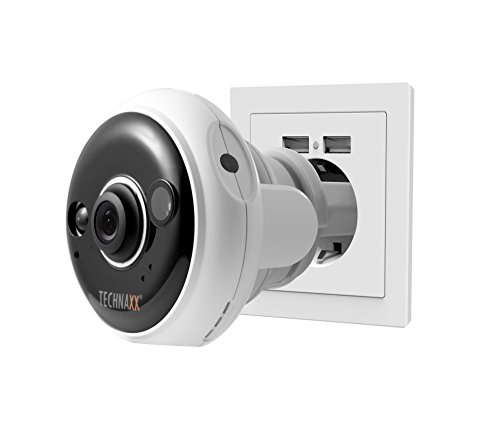Technaxx 4577 TX-57 Easy FullHD kamera do monitoringu wnętrz gniazdko białe, 1 sztuka (1 opakowanie) - obrazek 12