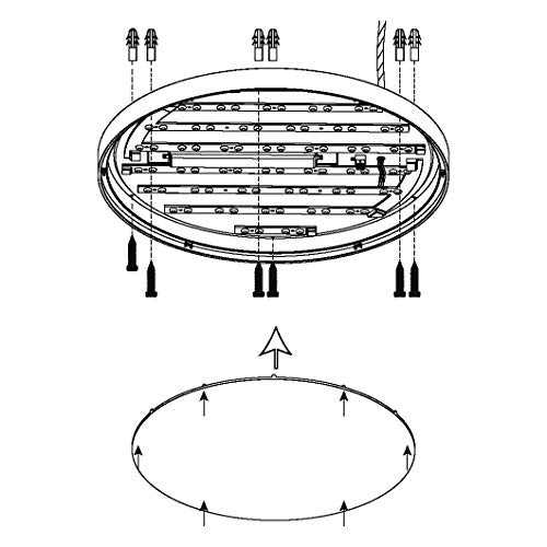 EGLO Światło natynkowe, białe - obrazek 4