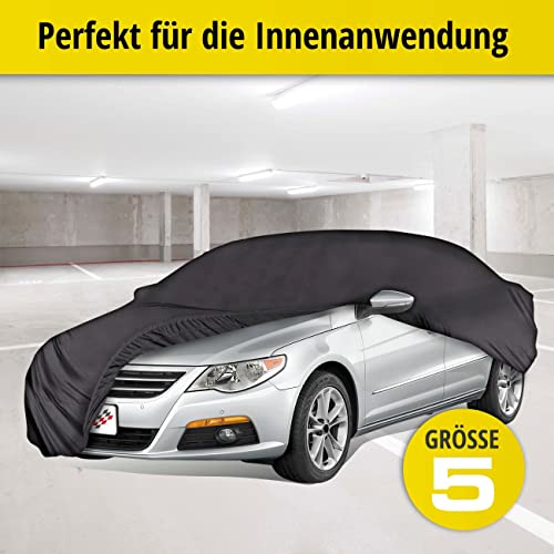 Walser Plandeka samochodowa klasy premium, miękka, oddychająca, w pełni przepuszczająca powietrze, do zastosowania wewnętrznego, pyłoszczelna, ochrona przed zimowaniem, rozmiar 5 - obrazek 8