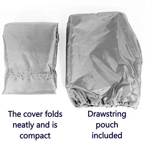 Sakura SS5383 średnioszara osłona samochodowa - ochrona przed zamarzan - obrazek 6