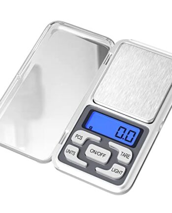 Newaner Profesjonalna waga kuchenna 0,01 g - 500 g, mini waga cyfrowa, wielofunkcyjna, z wyświetlaczem LED i funkcją tary, mała waga kieszonkowa do artykułów spożywczych, biżuterii, medycyny, laboratorium, kawy