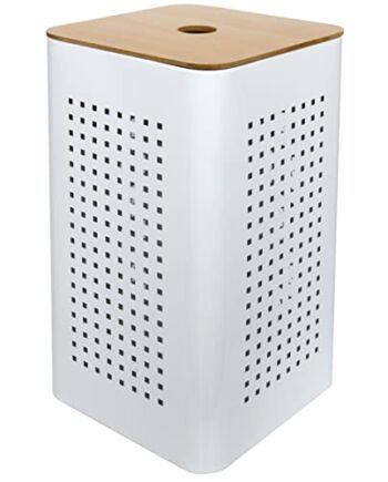 Gelco 707540 Kosz Na Pranie, Biały, 30 x 30 x 50 cm