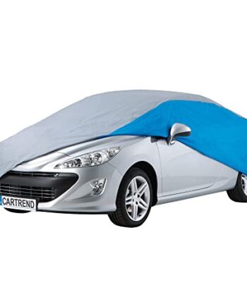 Cartrend 96107 Pokrowiec Na Samochód, Szary/Niebieski, L