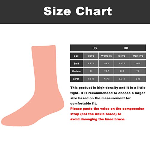 SupreGear 2 sztuki bandaży na kostkę, nylonowy, elastyczny podwójny pas kompresyjny na stopy i kostki, z zapięciem na rzepy, do biegania/skoków/koszykówki (zielony, L) - obrazek 4