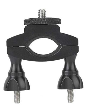 Sxhlseller Uchwyt kamery rowerowej - 1/4" śruba uchwyt na kierownicę pasuje do kierownic o średnicy 1,3-3,2 cm