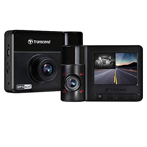 Transcend Kamera samochodowa DrivePro 550B 64 GB Full HD z dwoma obiektywami