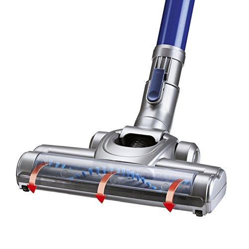 Cleanmaxx 09847 Akumulatorowy Odkurzacz Pionowy 2 w 1, Plastik, 150 W, 0,6 L, Niebieski/Szary - obrazek 7