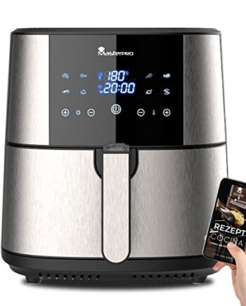 MasterPro Foodies | Oil Free Fryer | AirFryer XXL with 6L Capacity and