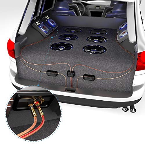 KabelDirekt – przewód stereo audio z czystej miedzi do głośników – wyprodukowany w Niemczech – 2×6 mm² – 15m (do głośników hi-fi i systemów dźwięku wielokanałowego, czysta miedź) - obrazek 2