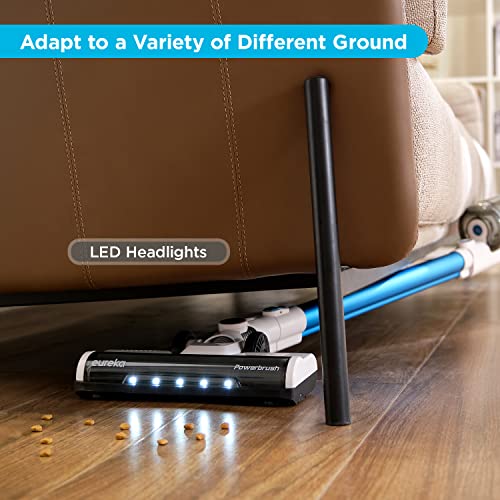 Eureka BR5 Odkurzacz akumulatorowy, lekki, bezprzewodowy, duża siła ssania, silnik bezszczotkowy 250 W, odkurzacz 2 w 1, ze szczotką do twardych podłóg i dywanów - obrazek 6