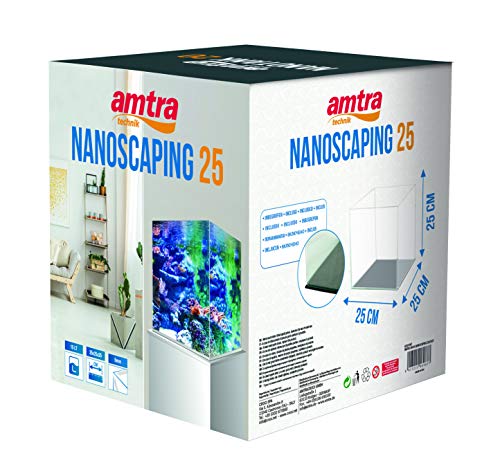 Wave A2001995 Tank Zen Artist, 35 x 28 x 30 cm, 27 litrów, białe szkło - obrazek 2