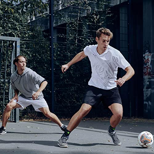 BAUERFEIND Bandaż na stopę Dirk Nowitzki Signature Line, unisex, 1 bandaż na staw skokowy do uprawiania sportu, takich jak koszykówka, piłka nożna lub fitness, bez zginania się dzięki bandażowi na kostkę - obrazek 3