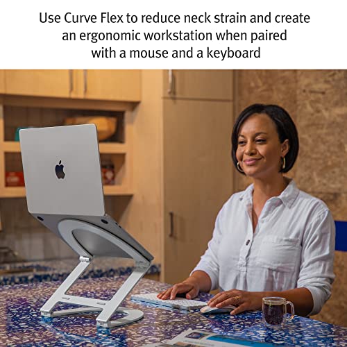 Twelve South TS-2201 Curve Flex | Ergonomiczny aluminiowy stojak na la - obrazek 6