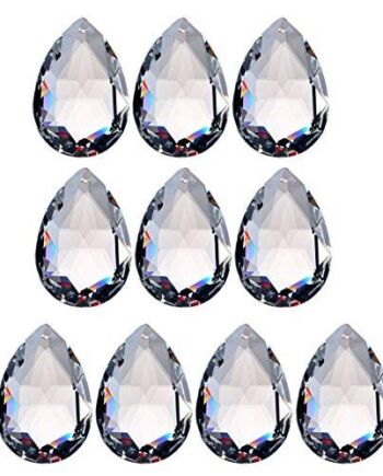 MASUNN 10 szt. przezroczysty żyrandol szkło kryształowe oświetlenie pr