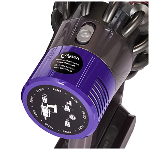 Dyson 330V10ABSOLUTE+ V10 absolutnie bezprzewodowy odkurzacz - szary i czerwony, plastik - obrazek 2