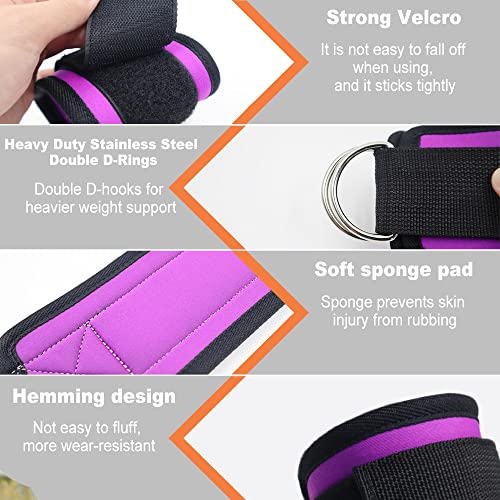 Paski na kostki do maszyn kablowych, regulowane mankiety za kostkę do - obrazek 6