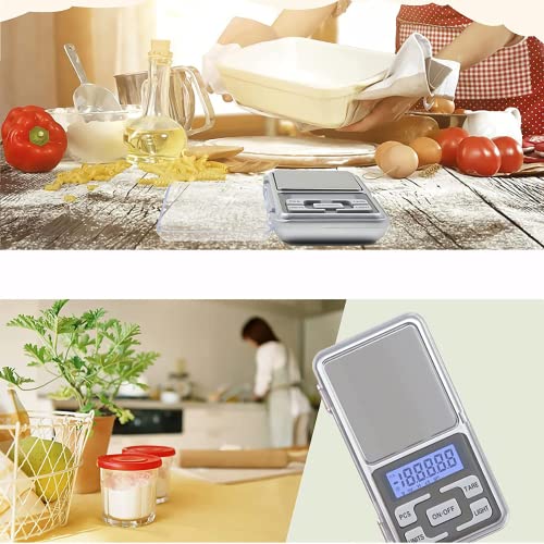 Cyfrowa waga kuchenna o wysokiej precyzji ze stali nierdzewnej z wielofunkcyjną wagą do żywności, waga kuchenna, funkcją tara - obrazek 8