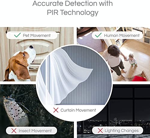 EZVIZ Bezprzewodowa kamera IP 1080p, do monitoringu, zewnętrzna kamera Wi-Fi, akumulator o pojemności 5500 mAh, wykrywanie ruchu PIR, widoczność w nocy, dwukierunkowe audio, dostępna IP65, C3A - obrazek 6