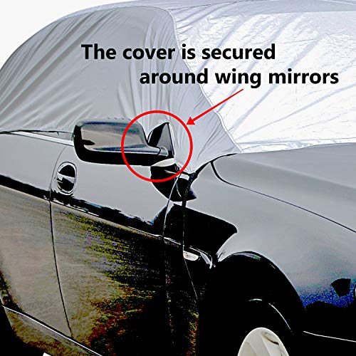 Sakura SS5383 średnioszara osłona samochodowa - ochrona przed zamarzan - obrazek 4