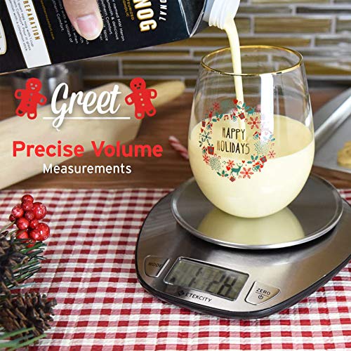 Etekcity EK4352H Profesjonalna Waga Kuchenna Cyfrowa z Wysoką Precyzją Do 1 G, Stal Szlachetna, 5 kg, Srebrny - obrazek 4