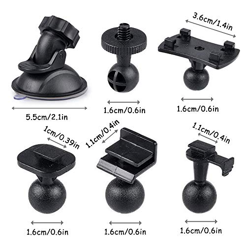 Uchwyt do rejestratora wideo, do kamery na deskę rozdzielczą, przyssaw - obrazek 6