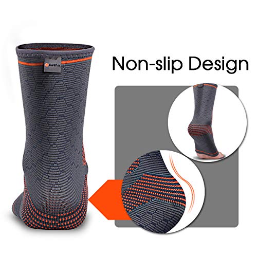 Awenia Bandaż na stopę, kostkę, ostrogi piętowe, do biegania, sportu, - obrazek 6