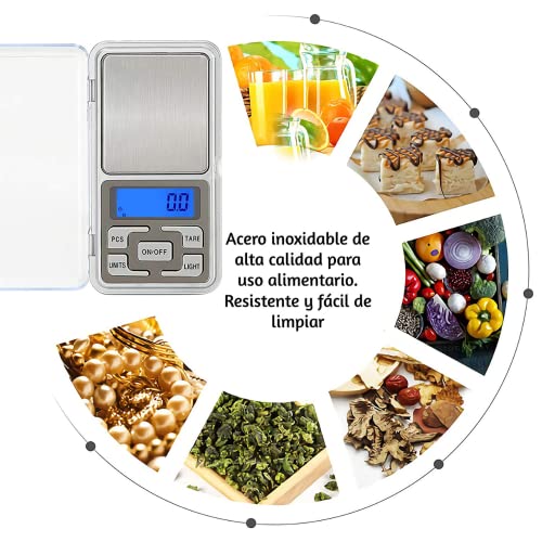 Cyfrowa waga kuchenna o wysokiej precyzji ze stali nierdzewnej z wielofunkcyjną wagą do żywności, waga kuchenna, funkcją tara - obrazek 6