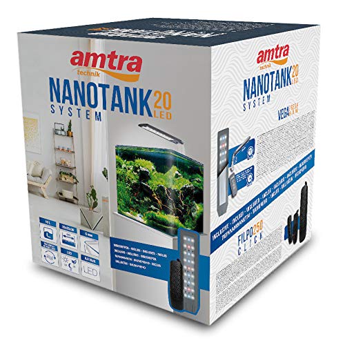 AMTRA NANOTANK SYSTEM 20 - szklane akwarium w komplecie ze światłem LE - obrazek 5