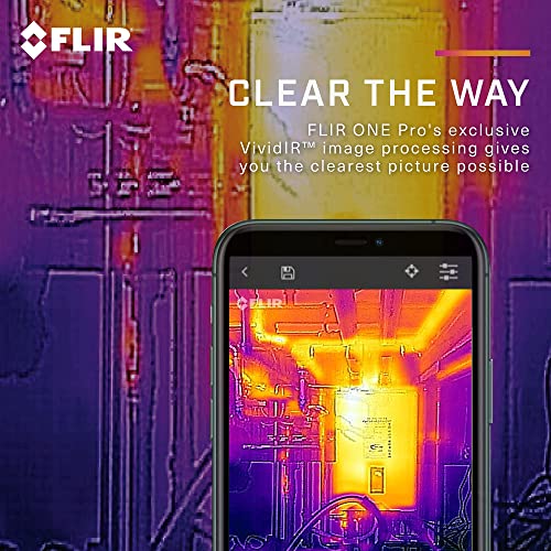 Flir FLIR One Pro Termowizyjna Kamera do Urządzeń z Systemem Android USB-C, Czarny - obrazek 7
