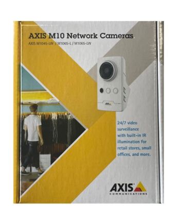 Axis M1045-LW kamera bezpieczeństwa IP wnętrze Box biała 1920 x 1080 pikseli