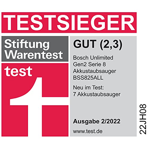 Bosch Hausgeräte BSS825ALL Unlimited Gen2 Ręczny Odkurzacz Akumulatoro - obrazek 14